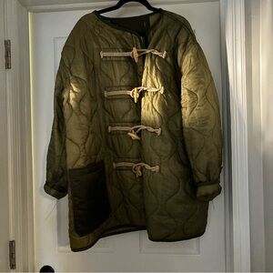 R13 Army Liner with Toggle closure